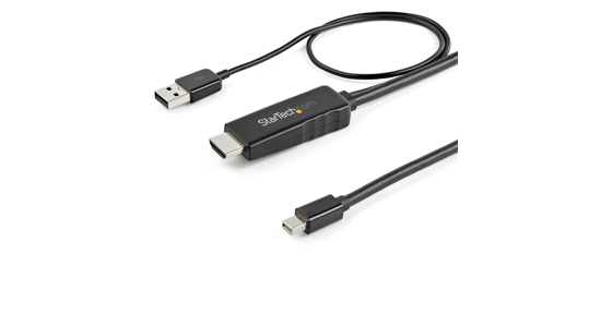 Startech HDMI naar mini DisplayPort kabel 4K 30Hz 2 m