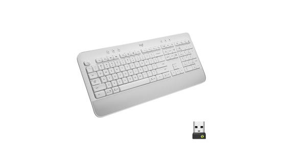 Logitech Signature K650 toetsenbord Bluetooth QWERTZ Zwitsers Wit