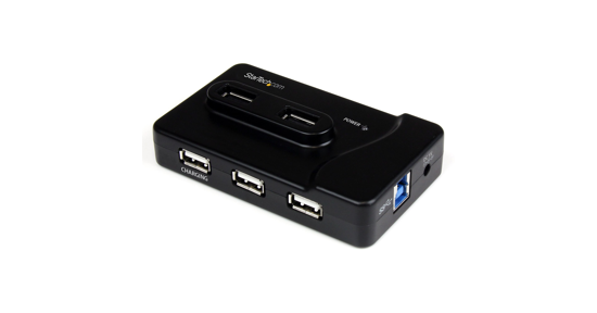 Startech 6-poort USB 3.0/2.0 Combo Hub met Oplaadpoort