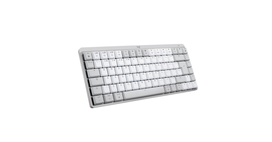 Logitech MX Mini Mechanical for Mac toetsenbord Bluetooth QWERTY US International Grijs, Wit