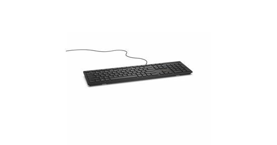 Dell KB216 toetsenbord USB QWERTY UK International Zwart