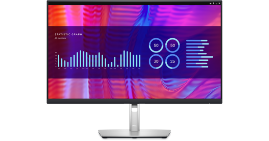 Dell P Series P2723DE 68,6 cm (27") 2560 x 1440 Pixels Quad HD LCD Zwart