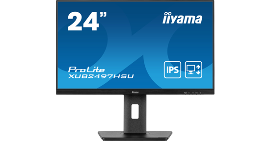 iiyama ProLite XUB2497HSU-B1 computer monitor 61 cm (24") 1920 x 1080 Pixels Full HD LED Zwart