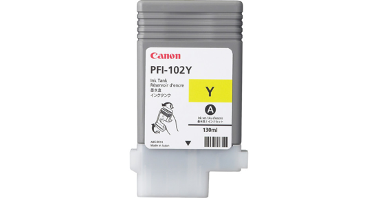 Canon PFI-102Y inktcartridge Origineel Geel