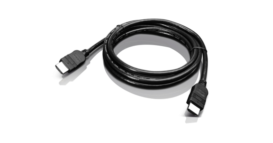 Lenovo 2.0m HDMI HDMI kabel 2 m HDMI Type A (Standaard) Zwart