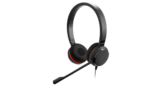 Jabra Evolve 30 II Headset Bedraad Hoofdband Kantoor/callcenter Zwart