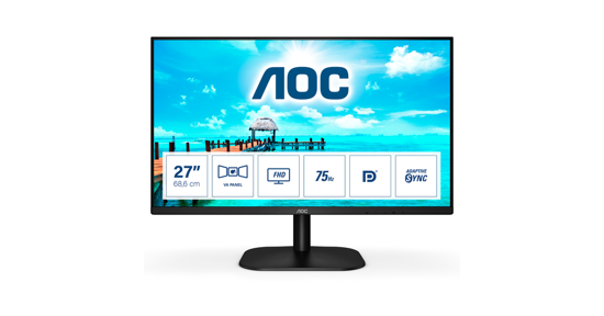 AOC B2 27B2QAM LED display 68,6 cm (27") 1920 x 1080 Pixels Full HD Zwart