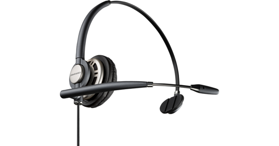 POLY EncorePro HW710 Single Ear Headset + draagetui