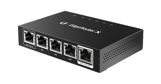 Ubiquiti ER-X bedrade router Zwart