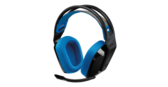 Logitech G535 Headset Draadloos Hoofdband Gamen Zwart, Blauw