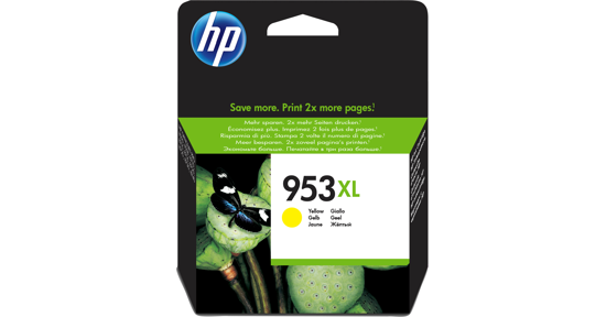 HP 953XL originele high-capacity gele inktcartridge