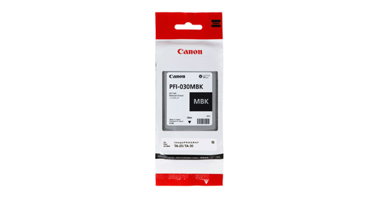 Canon PFI-030 MBK inktcartridge 1 stuk(s) Origineel Mat Zwart