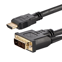 Startech 1, 8 m HDMI-naar-DVI-D-kabel M/M